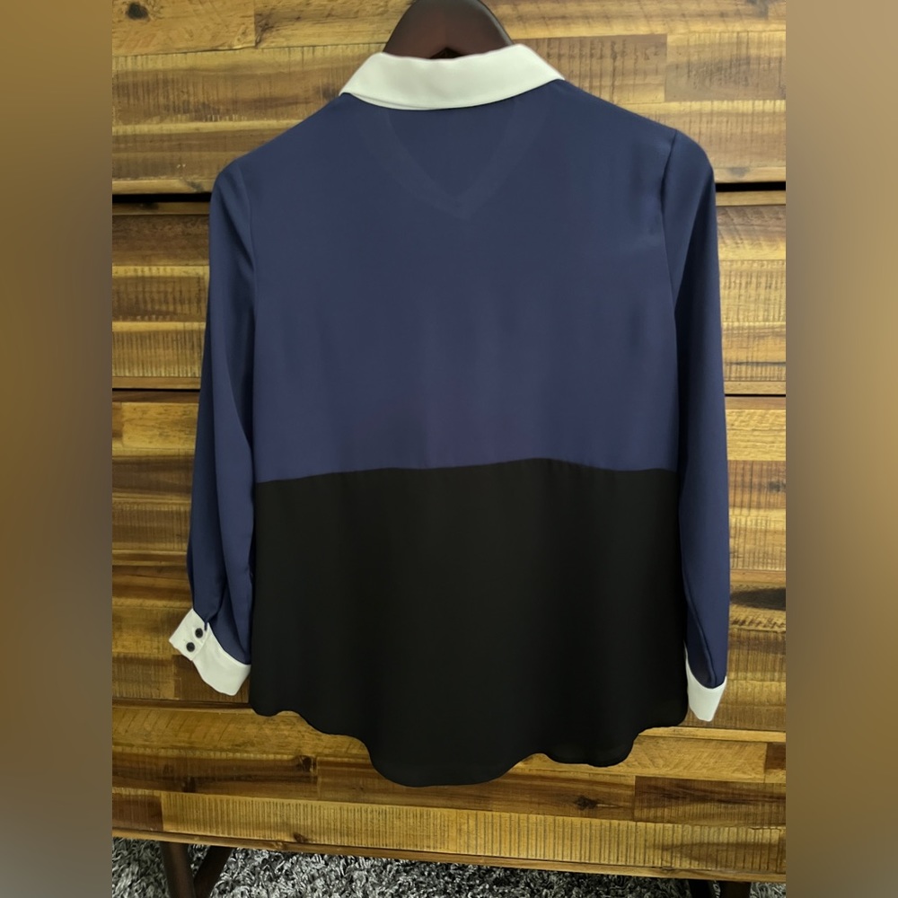 Sanctuary, Color Block, Xs, Hidden Buttons Under … - image 3